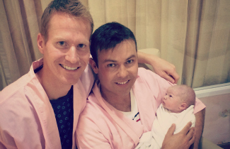 Talent IVF Asia | Paul, Shane, and baby Molly